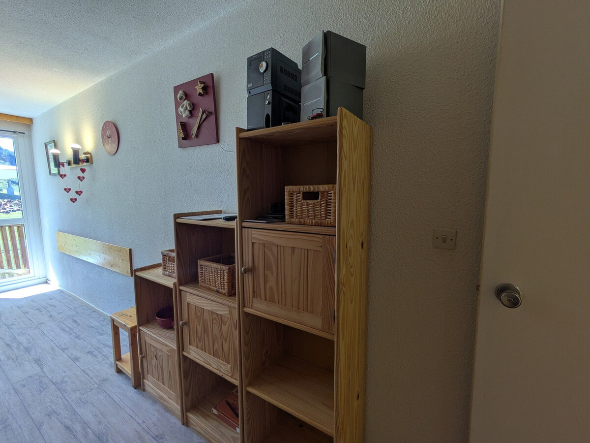 Studio cabine 26m² ski-in/ski-out, vue pistes sud - Photo 11