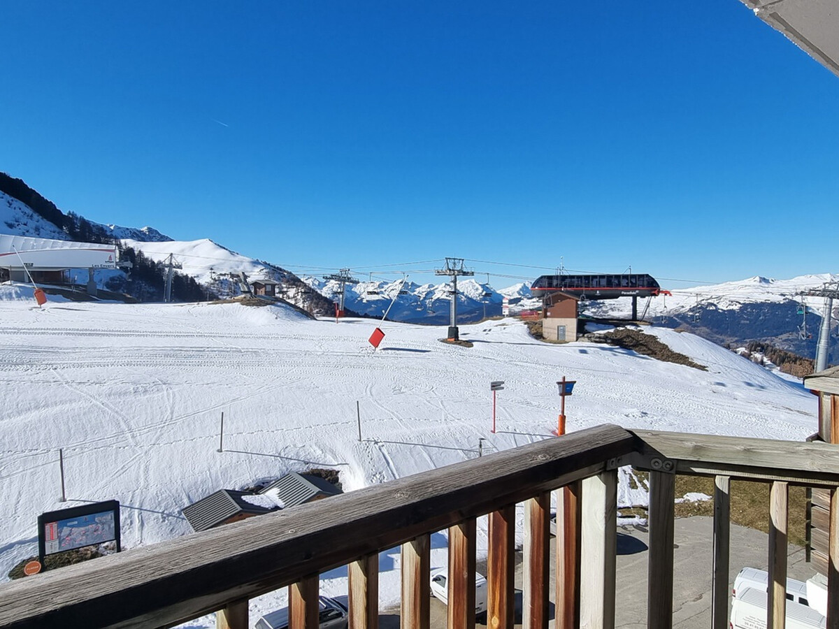 Studio cabine 26m² ski-in/ski-out, vue pistes sud - Photo 12