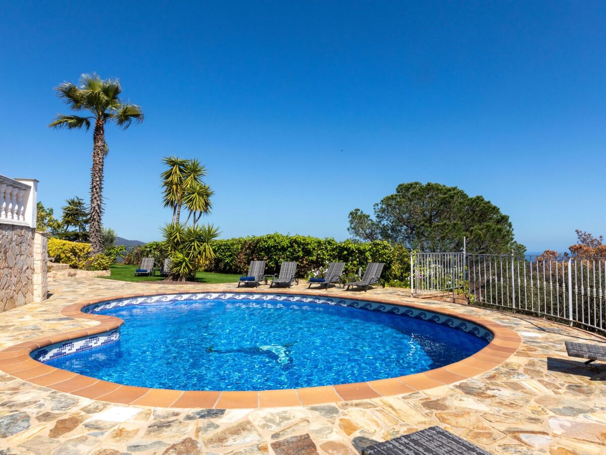 Villa Panorama à Lloret de Mar, vue mer et piscine - Photo 21