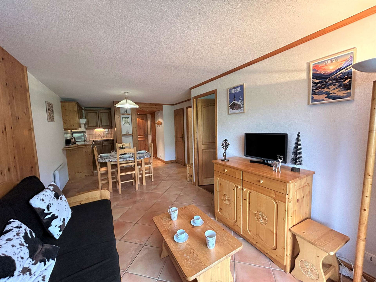 Appartement 5 pers à 20m des pistes, balcon Ouest, parking couvert - Photo 2