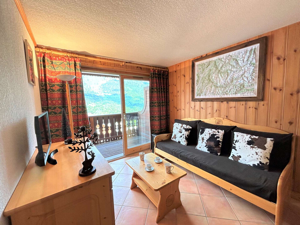 Appartement 5 pers à 20m des pistes, balcon Ouest, parking couvert - Photo 12