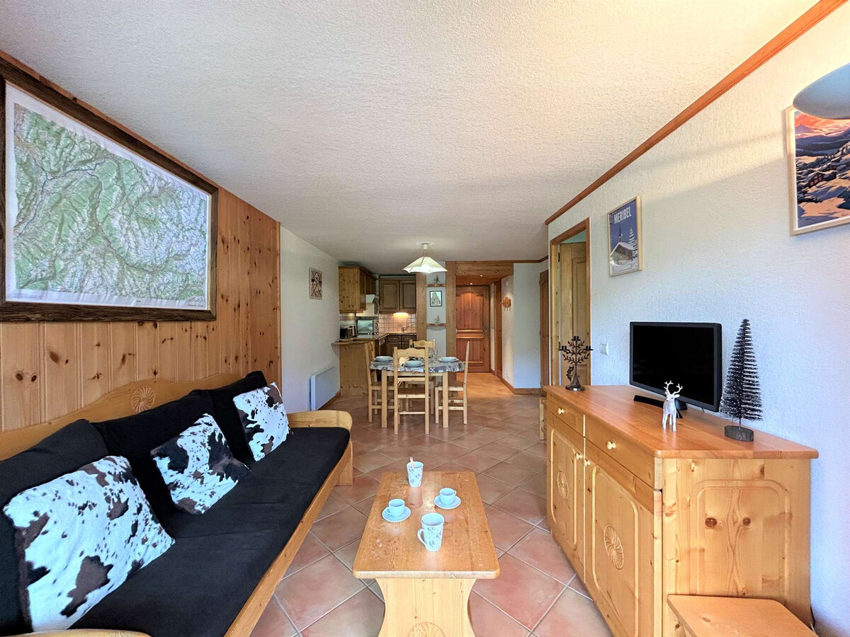 Appartement 5 pers à 20m des pistes, balcon Ouest, parking couvert - Photo 14