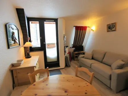 Location appartement à Avoriaz, Studio confortable pour 4 à Avoriaz avec balcon et WIFI