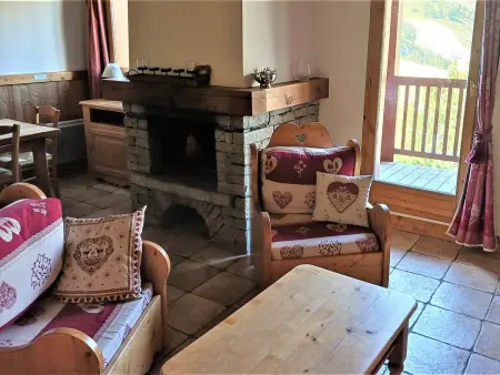 Appartement 72m² montagne, 8 pers, piscine & parking : photo 2