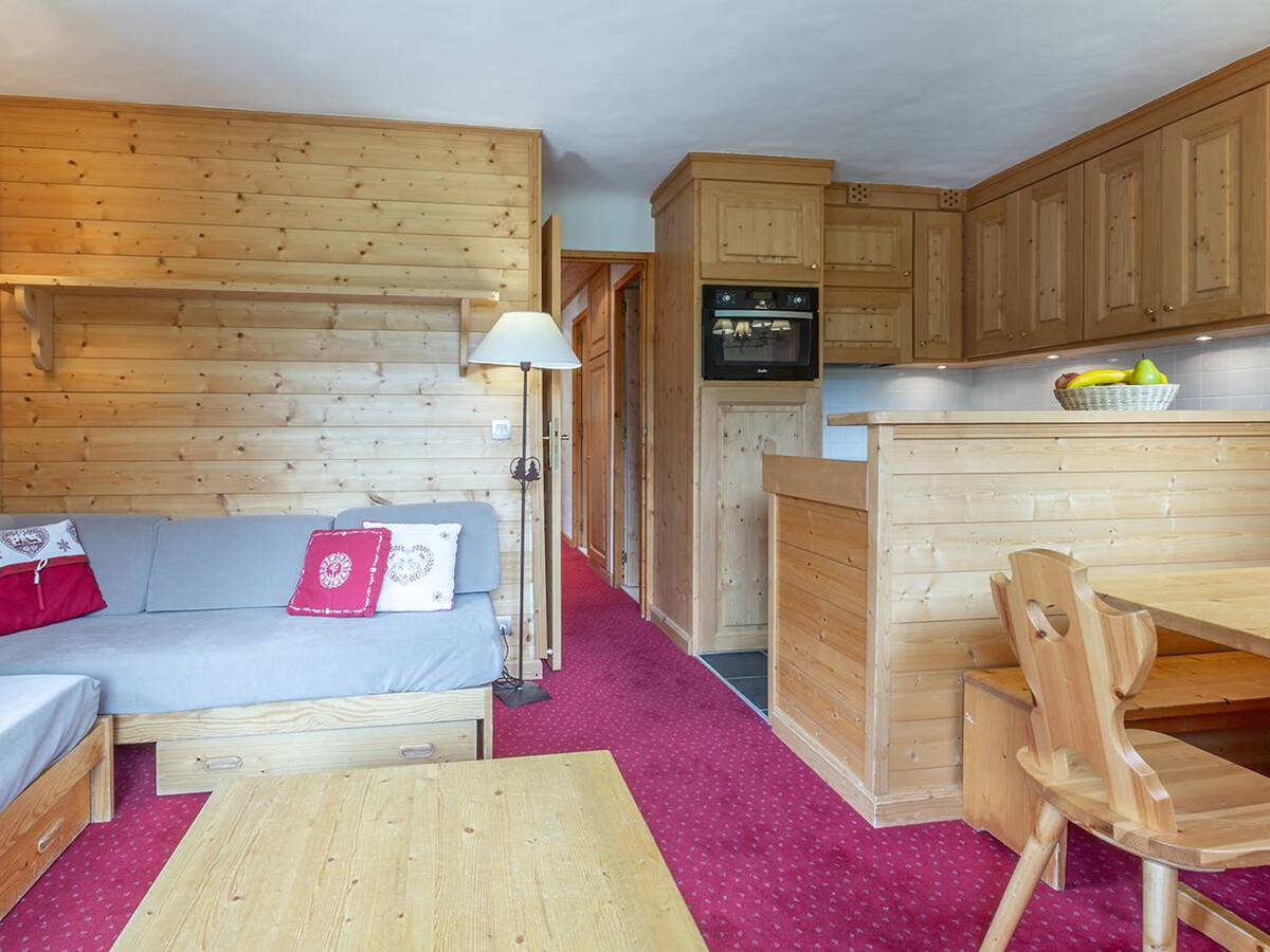 Appartement 6 personnes Méribel, balcon, casier à skis - Photo 3