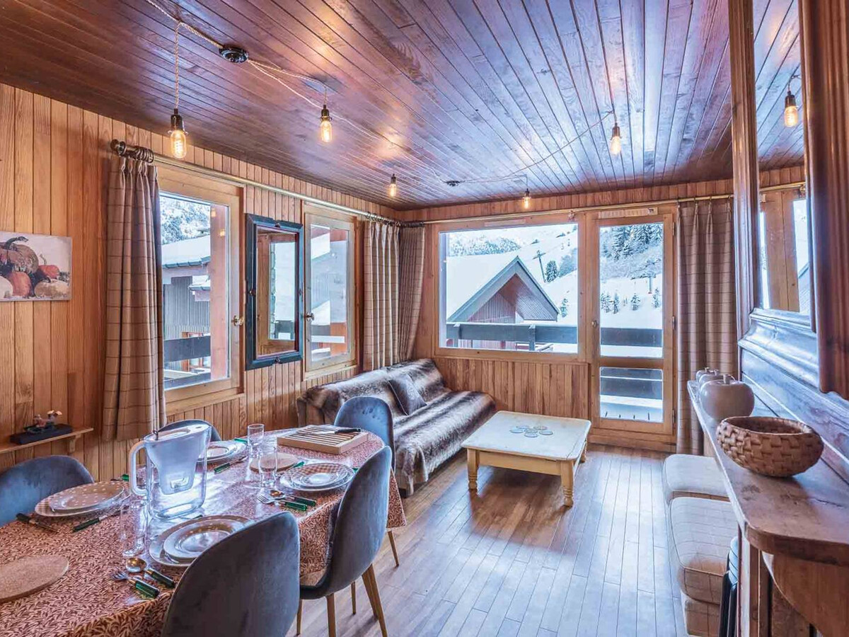 Appartement Méribel: 2 chambres, balcon, casier à skis - Photo 1