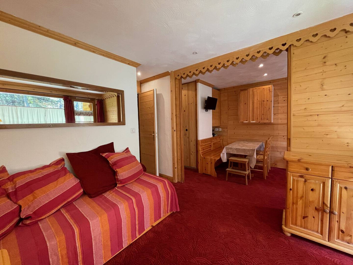 Studio 4 pers. Valmorel, 300m pistes, terrasse EST - Photo 1