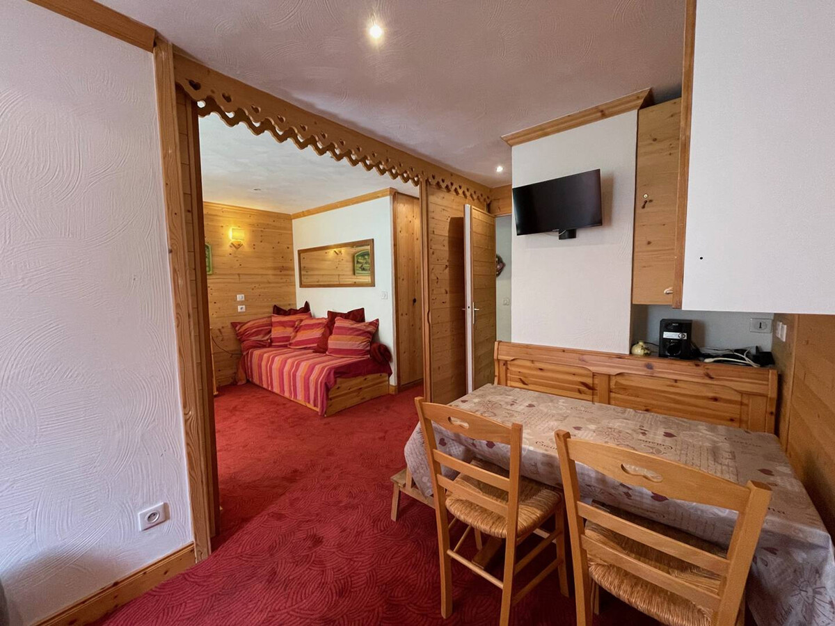 Studio 4 pers. Valmorel, 300m pistes, terrasse EST - Photo 3