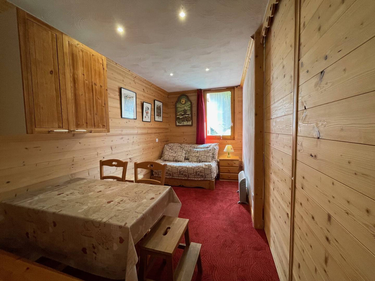 Studio 4 pers. Valmorel, 300m pistes, terrasse EST - Photo 5