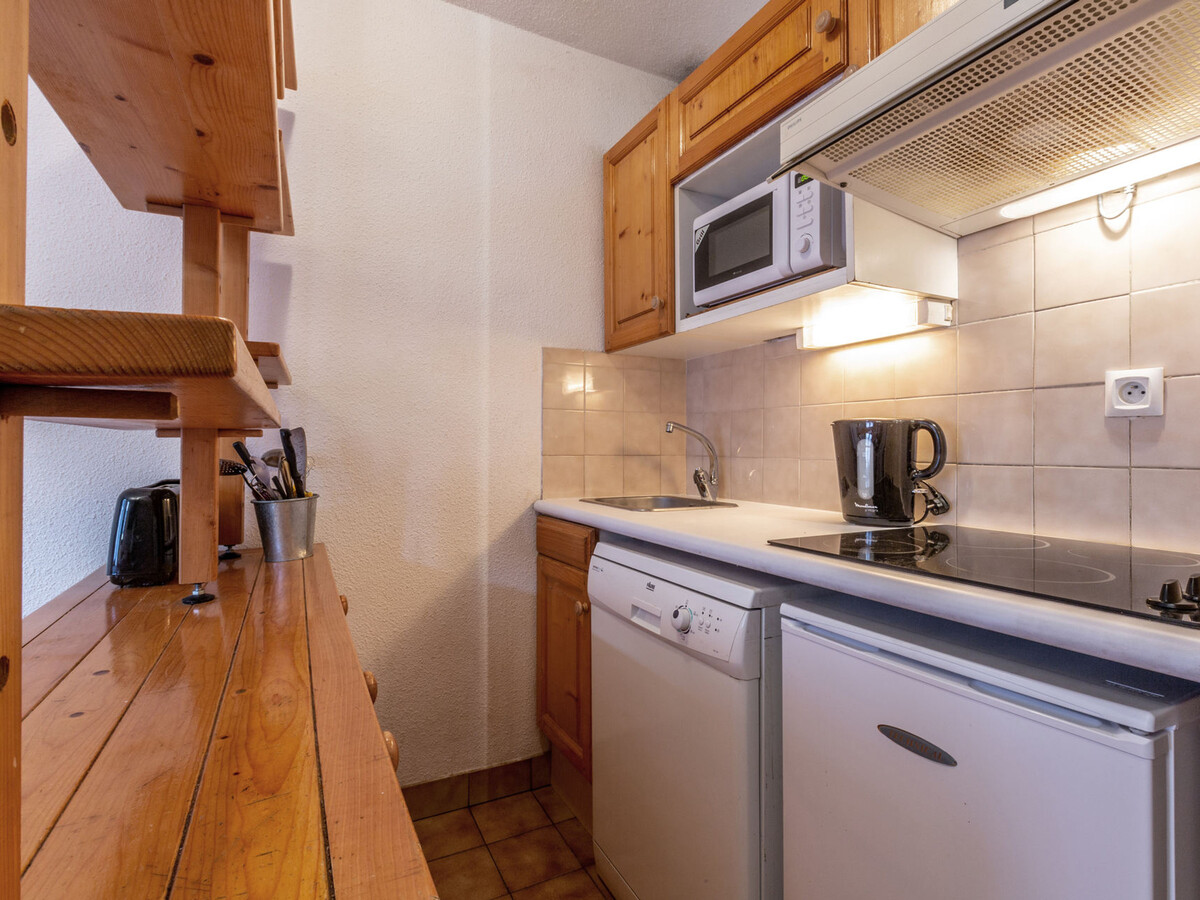 Studio cabine 34m² pour 4 à Val-d'Isère, lits faits - Photo 5