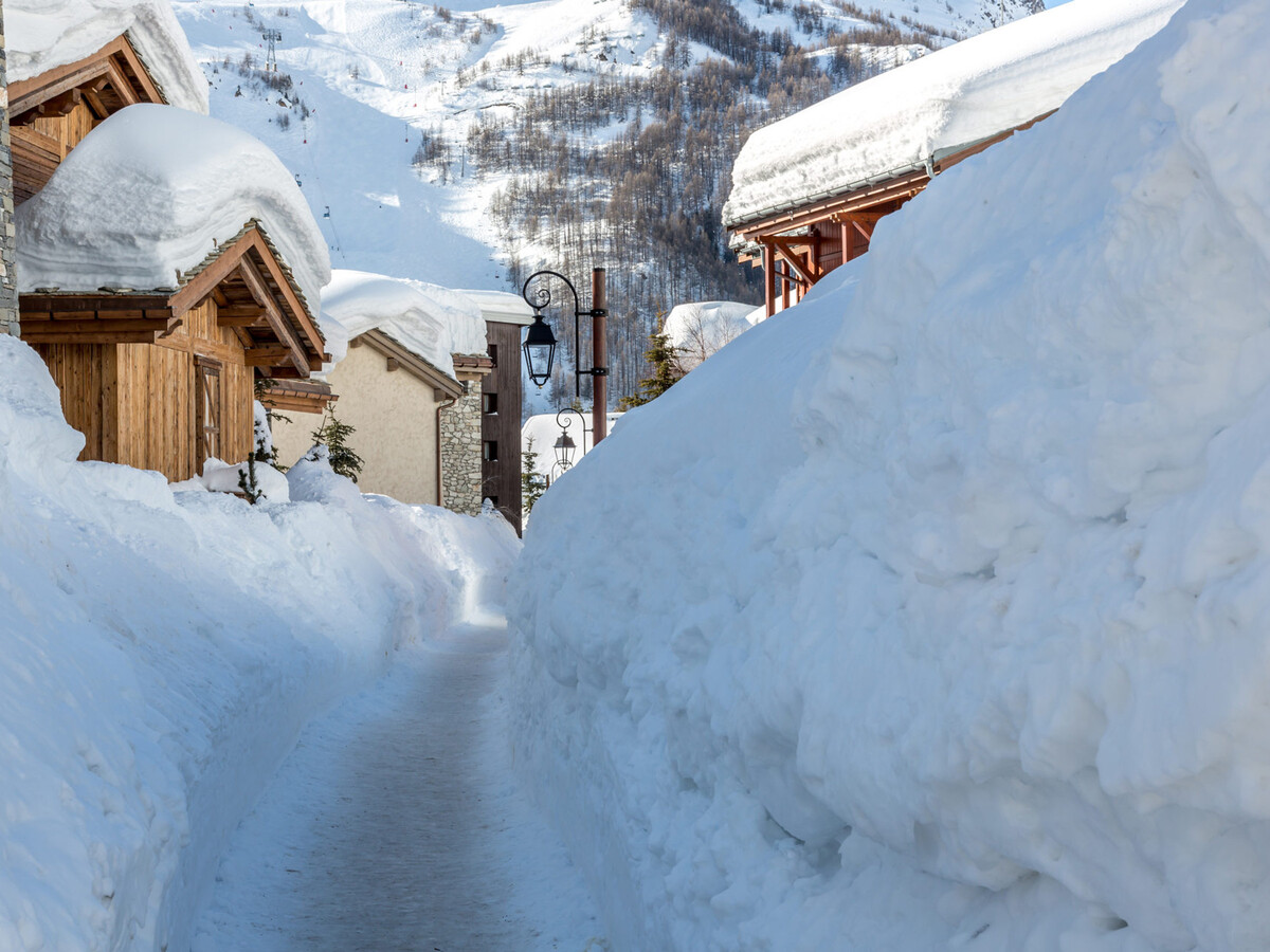 Studio cabine 34m² pour 4 à Val-d'Isère, lits faits - Photo 12