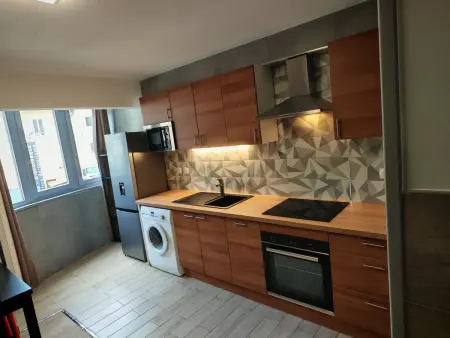 Location appartement à Brides les Bains, Appartement familial en centre-ville avec WiFi et animaux admis