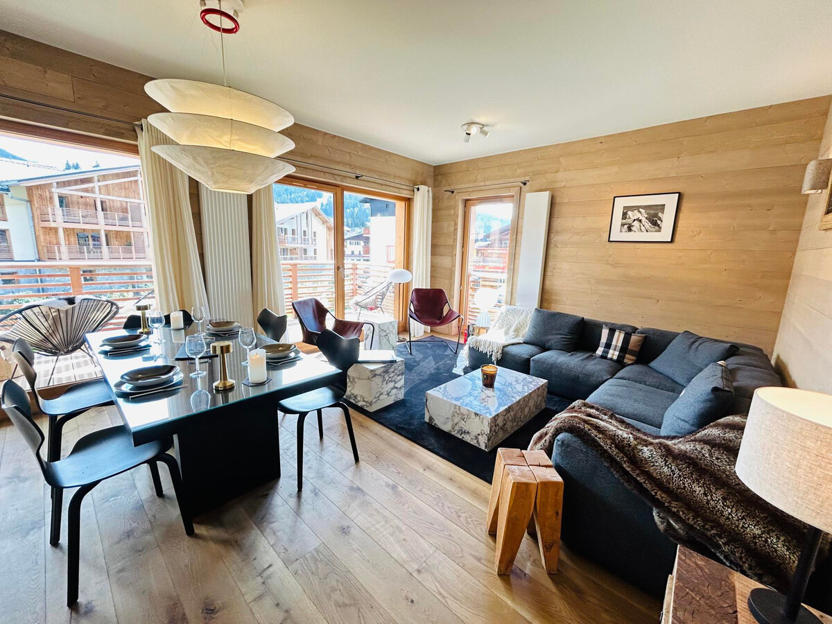 Appartement Les Gets, 2 chambres, résidence neuve au cœur de la station - Photo 1