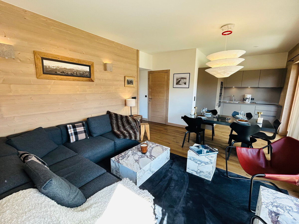 Appartement Les Gets, 2 chambres, résidence neuve au cœur de la station - Photo 3