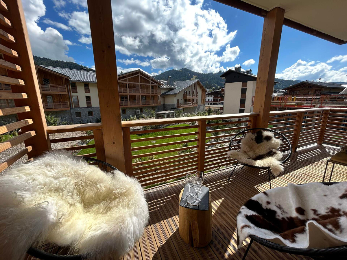 Appartement Les Gets, 2 chambres, résidence neuve au cœur de la station - Photo 9