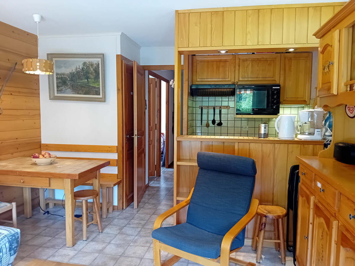 L'Alpina B n°11 : Appartement 37m² pour 6 au Grand-Bornand - Photo 1
