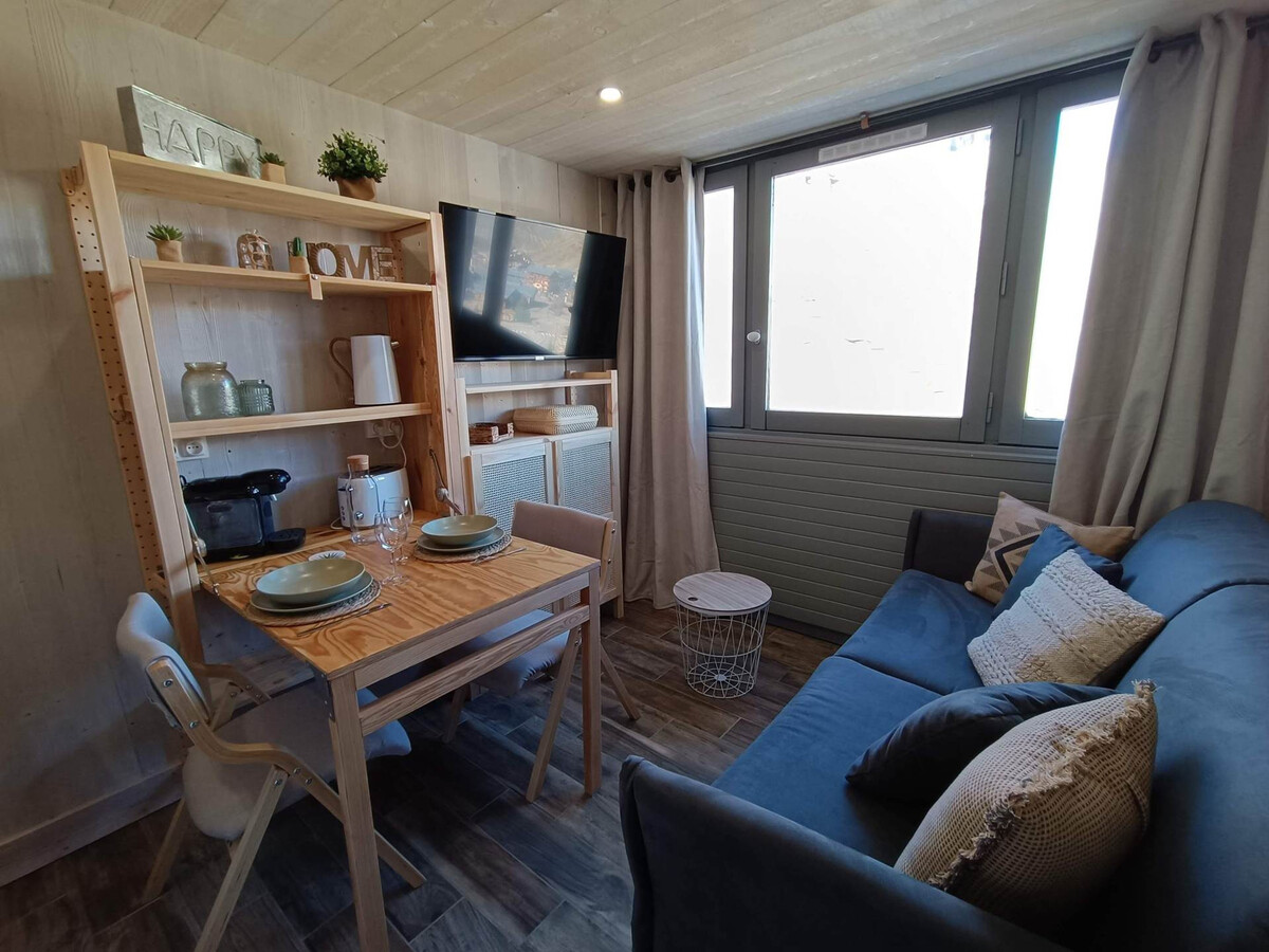 Studette rénovée 12m² skis aux pieds à Tignes - Photo 1