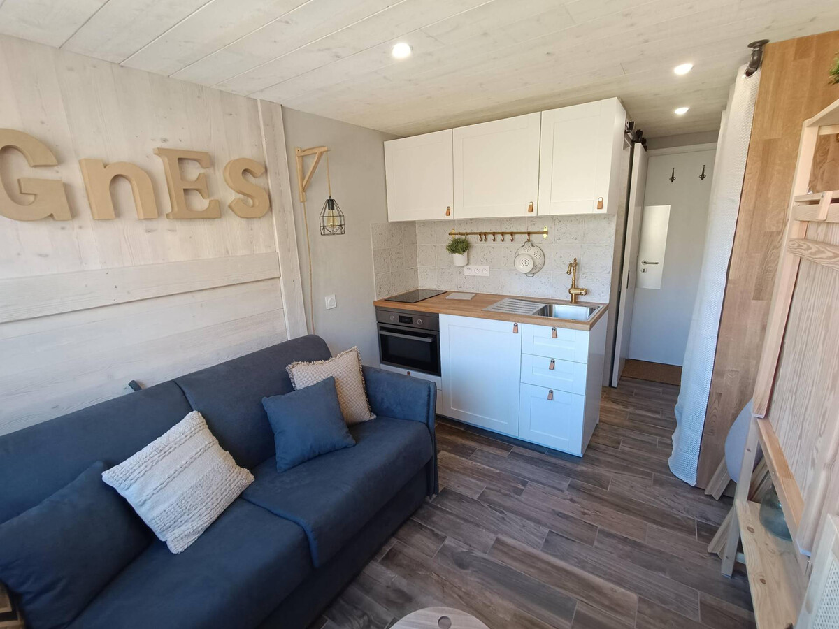 Studette rénovée 12m² skis aux pieds à Tignes - Photo 3