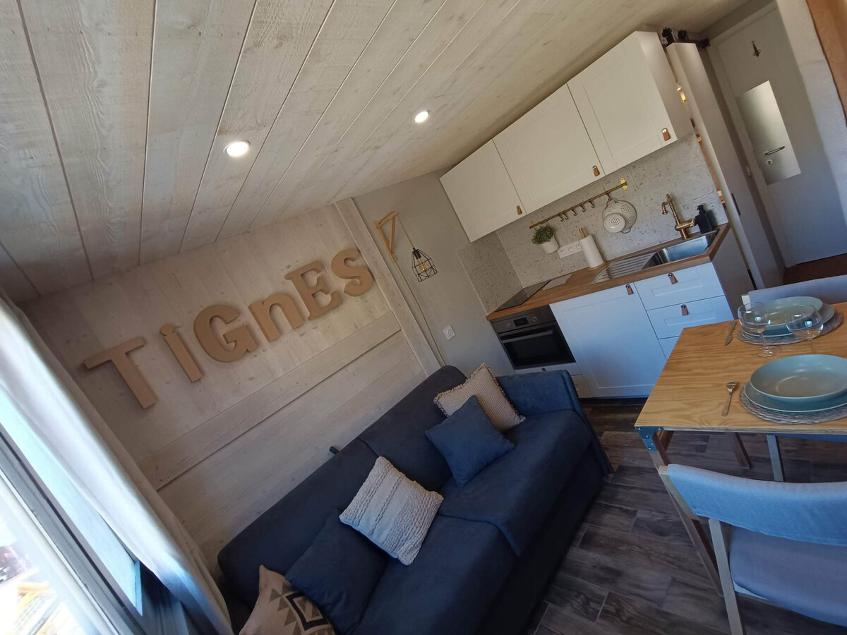 Studette rénovée 12m² skis aux pieds à Tignes - Photo 5