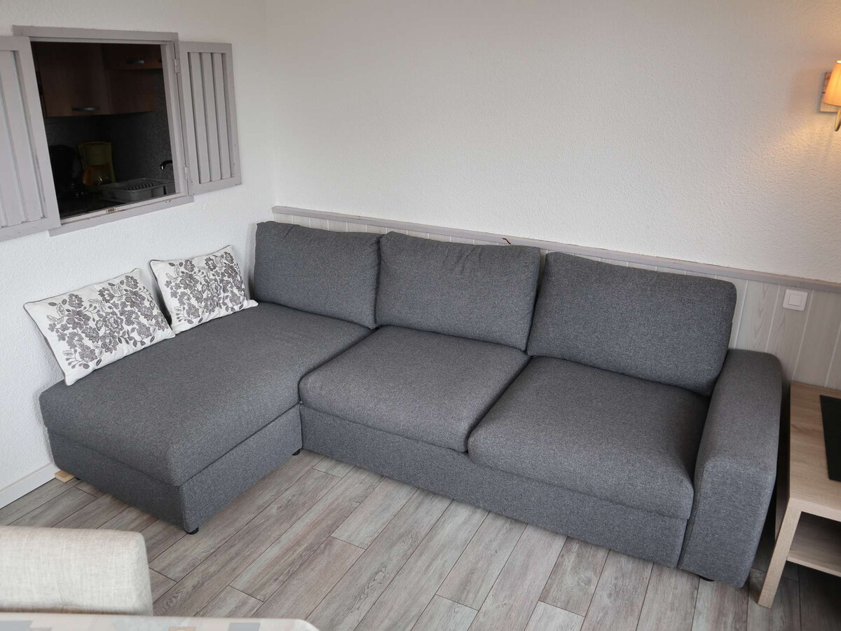 Appartement 2 pièces rénové 6 pers, balcon, accès pistes - Photo 2