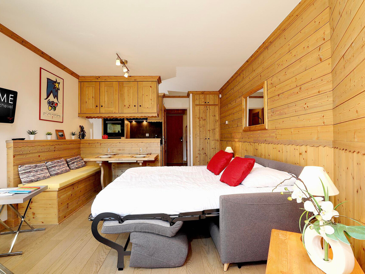 Studio 26 m² ski-aux-pieds à Courchevel 1850 - Photo 3