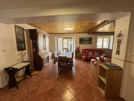 Duplex 3 chambres 8 pers., cheminée et jardin - Serre Chevalier : photo 4