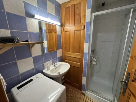 Duplex 3 chambres 8 pers., cheminée et jardin - Serre Chevalier : photo 7