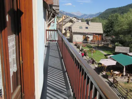 Duplex 3 chambres 8 pers., cheminée et jardin - Serre Chevalier : photo 11