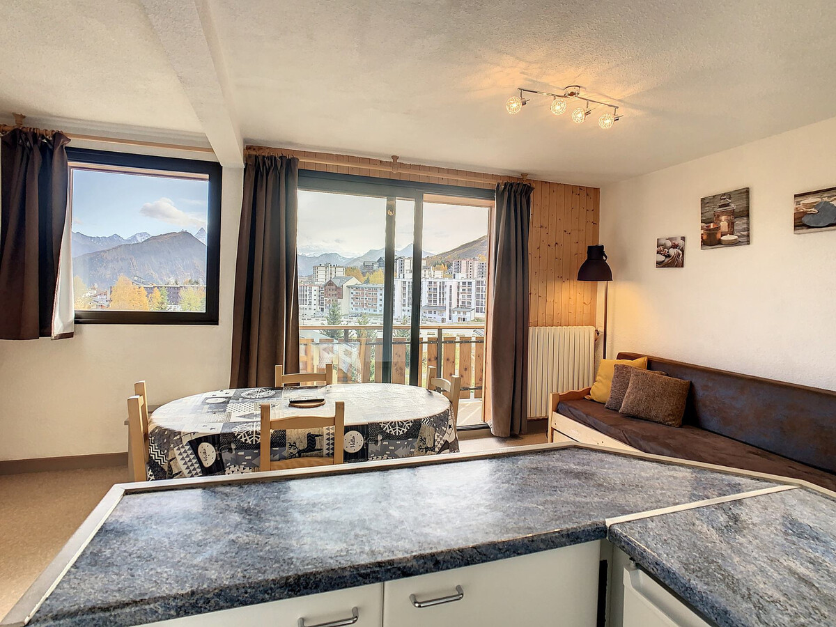 Appartement lumineux 35m², 5 pers, balcon sud, proche pistes, parking, wifi - Photo 5