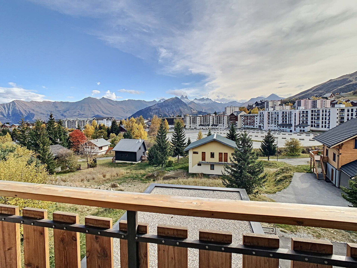 Appartement lumineux 35m², 5 pers, balcon sud, proche pistes, parking, wifi - Photo 9