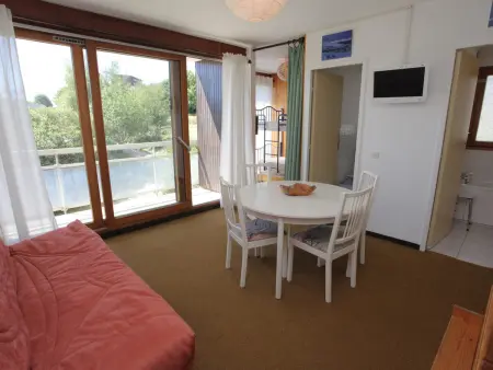 Location appartement à La Toussuire, Studio alcôve 5 pers à 50m des pistes, animaux admis