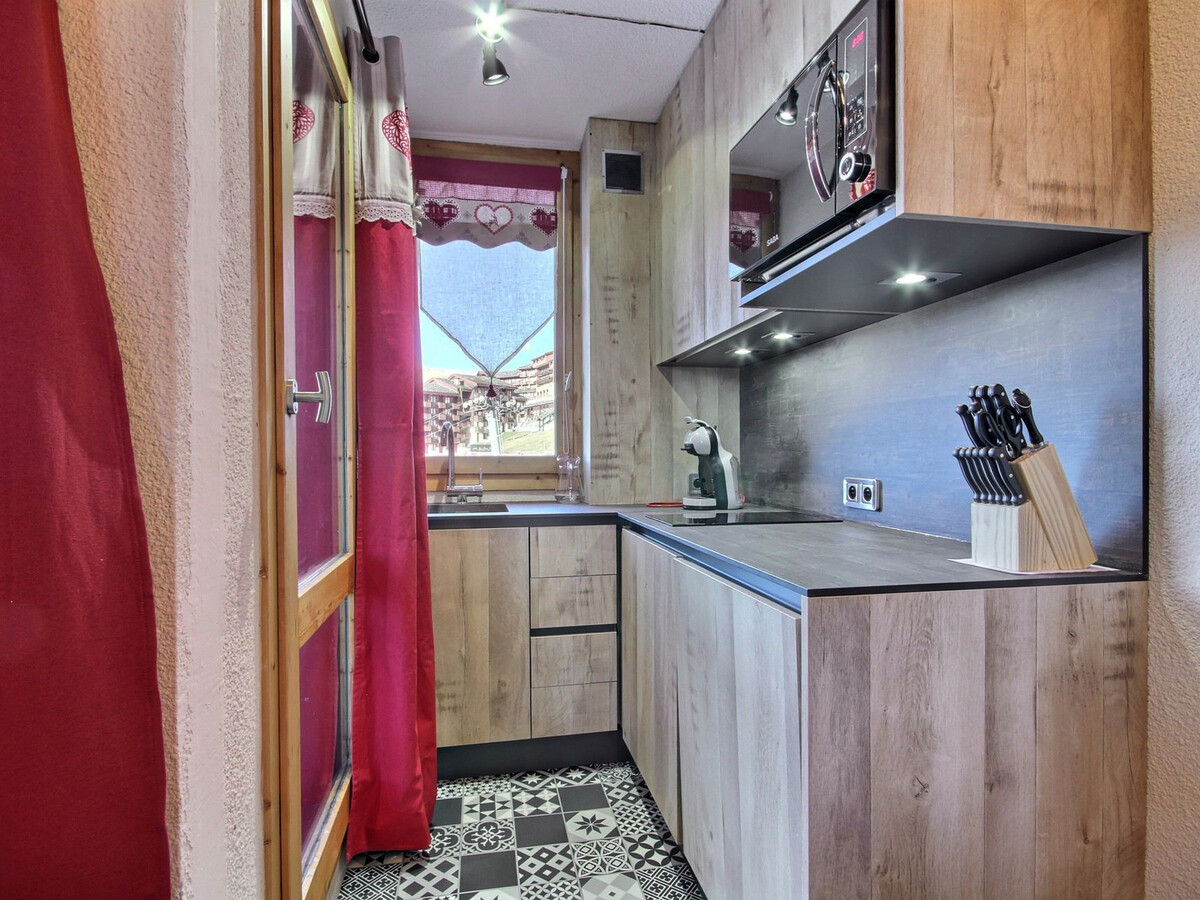 Studio divisible 4 pers, balcon vue pistes à Belle Plagne - Photo 4