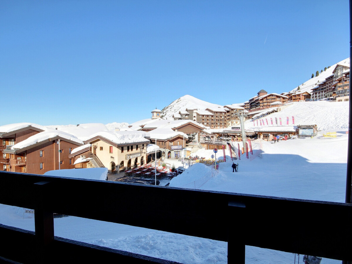 Studio divisible 4 pers, balcon vue pistes à Belle Plagne - Photo 5