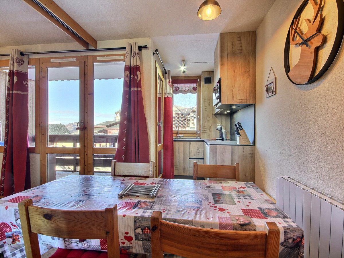 Studio divisible 4 pers, balcon vue pistes à Belle Plagne - Photo 9