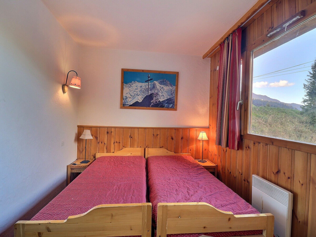 Appartement 4 pers. Méribel, balcon d'angle, séjour avec lits gigognes - Photo 3
