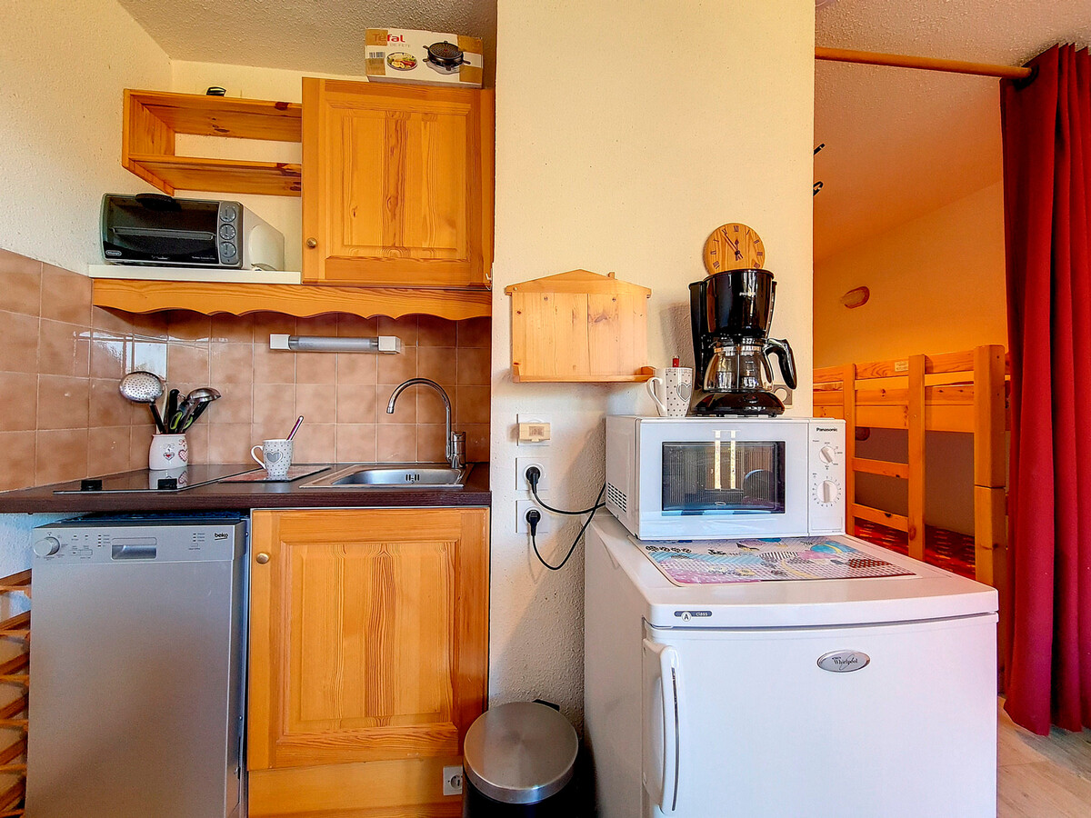 Studio 4 pers. aux pieds des pistes, balcon Les Menuires - Photo 2