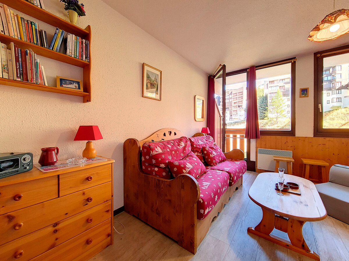 Studio 4 pers. aux pieds des pistes, balcon Les Menuires - Photo 8
