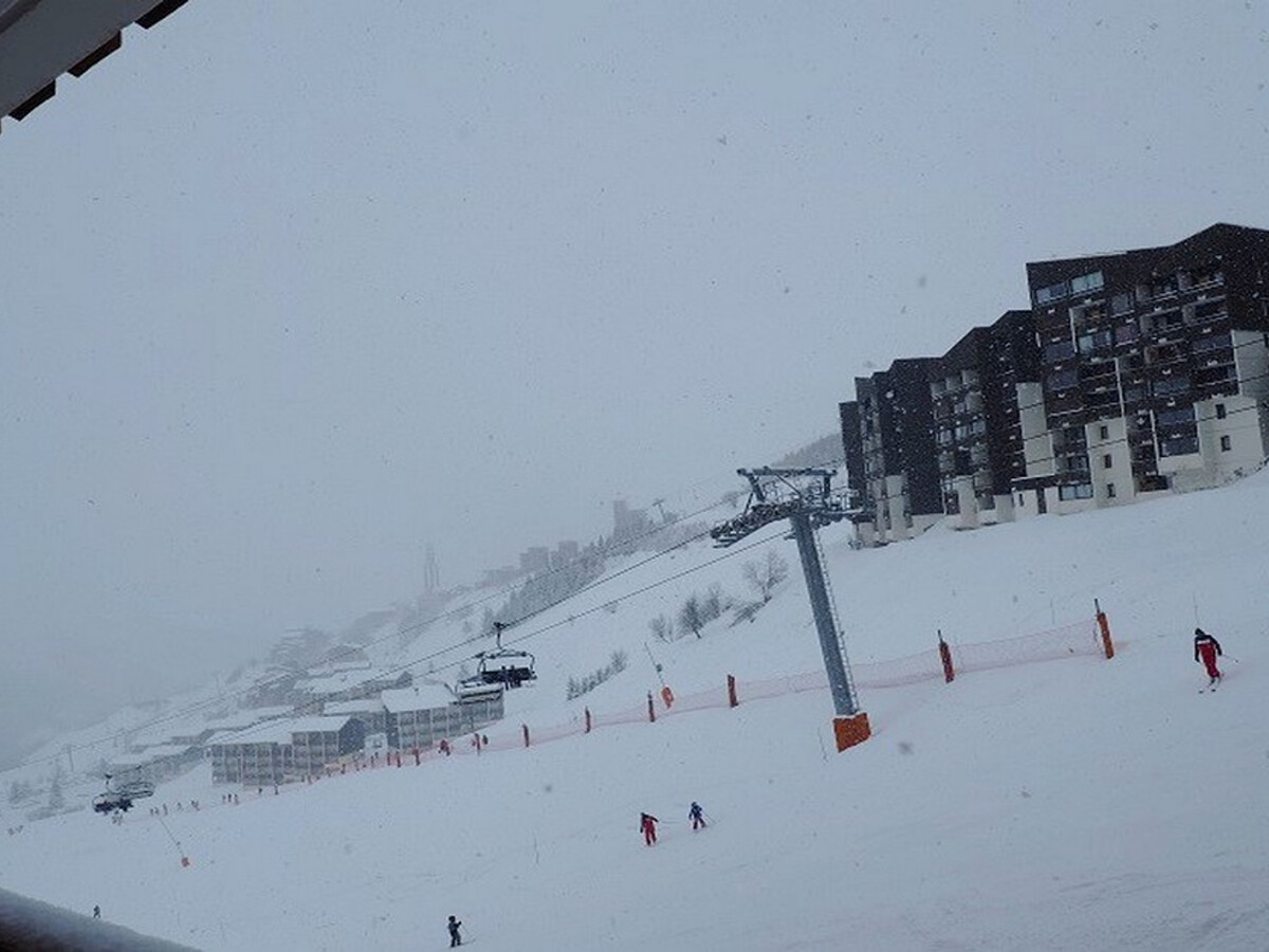 Studio 4 pers. aux pieds des pistes, balcon Les Menuires - Photo 11