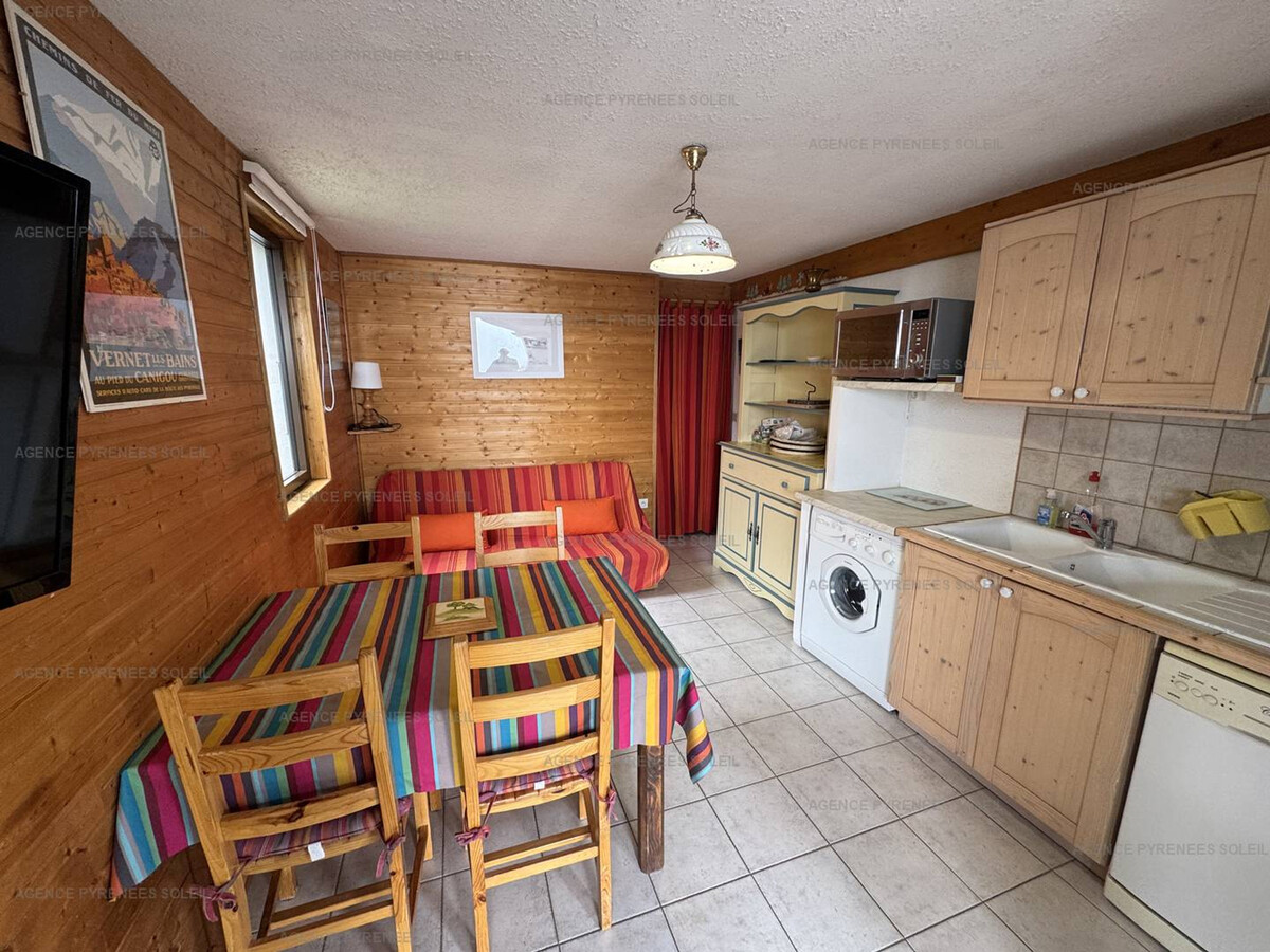 Appartement vue lac Les Angles, 4 pers, terrasse - Photo 1