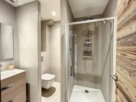 Appart 8 pers, 4 chambres, terrasse face au Mont-Blanc : photo 10