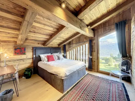 Appart 8 pers, 4 chambres, terrasse face au Mont-Blanc : photo 15
