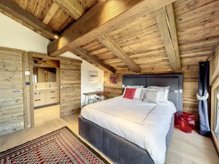 Appart 8 pers, 4 chambres, terrasse face au Mont-Blanc : photo 16