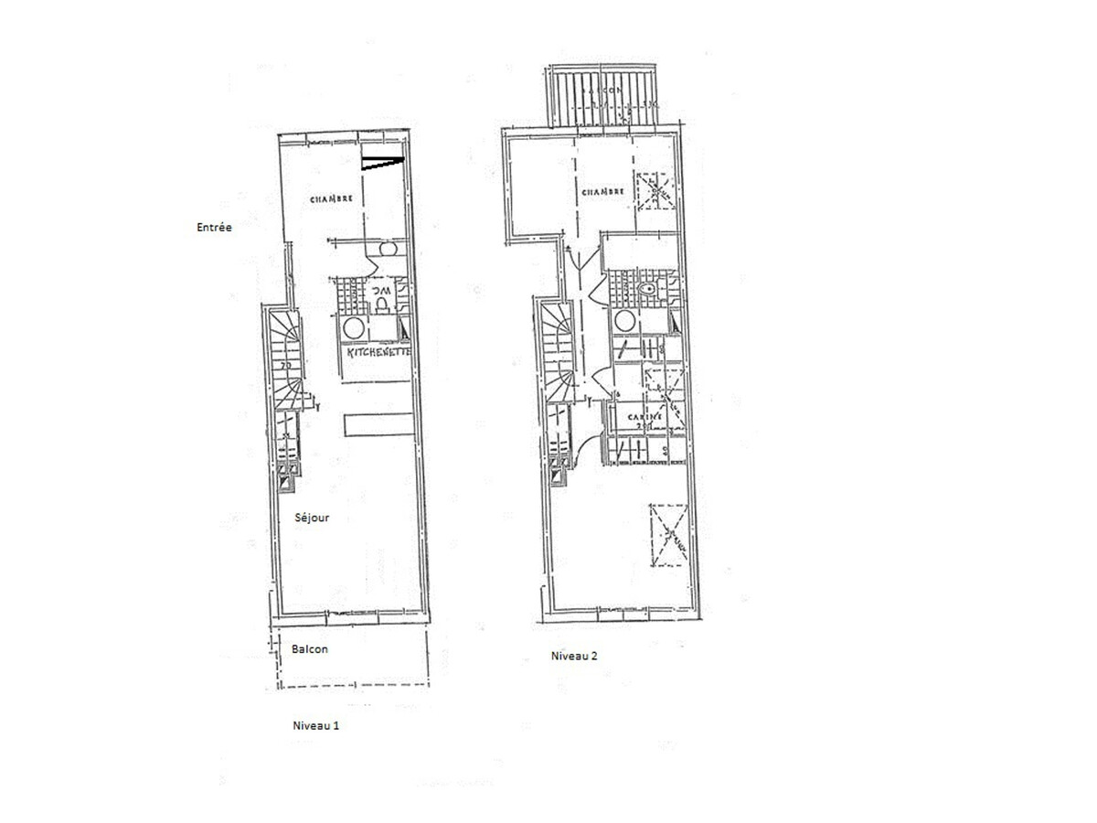 Appartement 4 pièces 56m² Méribel, balcon montagne - Photo 11
