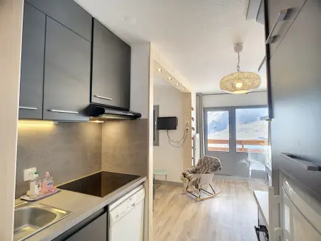 Appartement rénové 5 pers. aux Menuires, ski aux pieds, wifi : photo 8