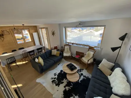 Chalet rénové pour 12 pers., à 100m des pistes, 300m des commerces, terrasses et parking inclus - Photo 9