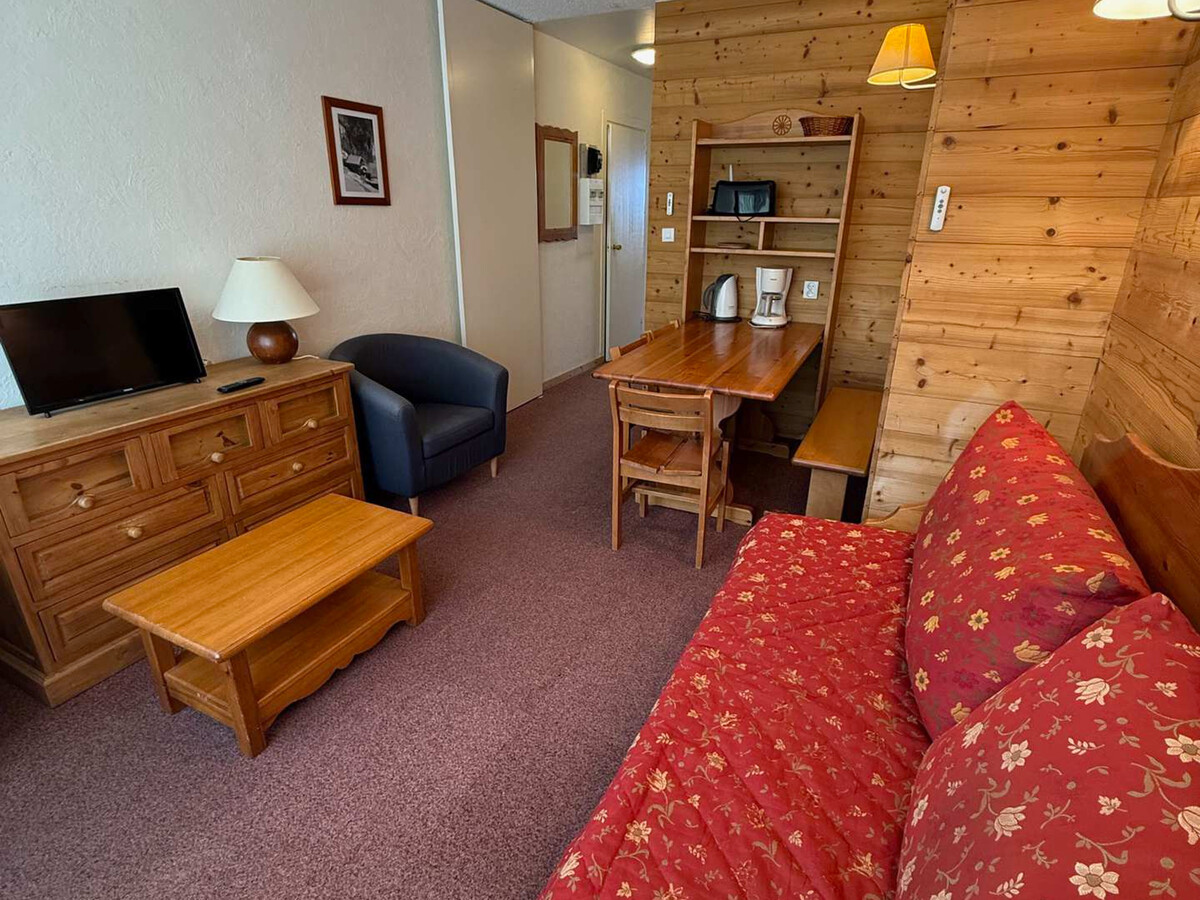 Appart 2 pièces 9e étage, balcon pistes aux Adrets - Photo 1