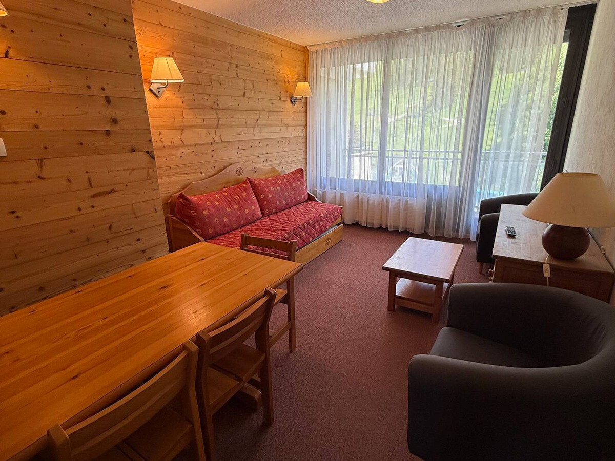 Appart 2 pièces 9e étage, balcon pistes aux Adrets - Photo 2