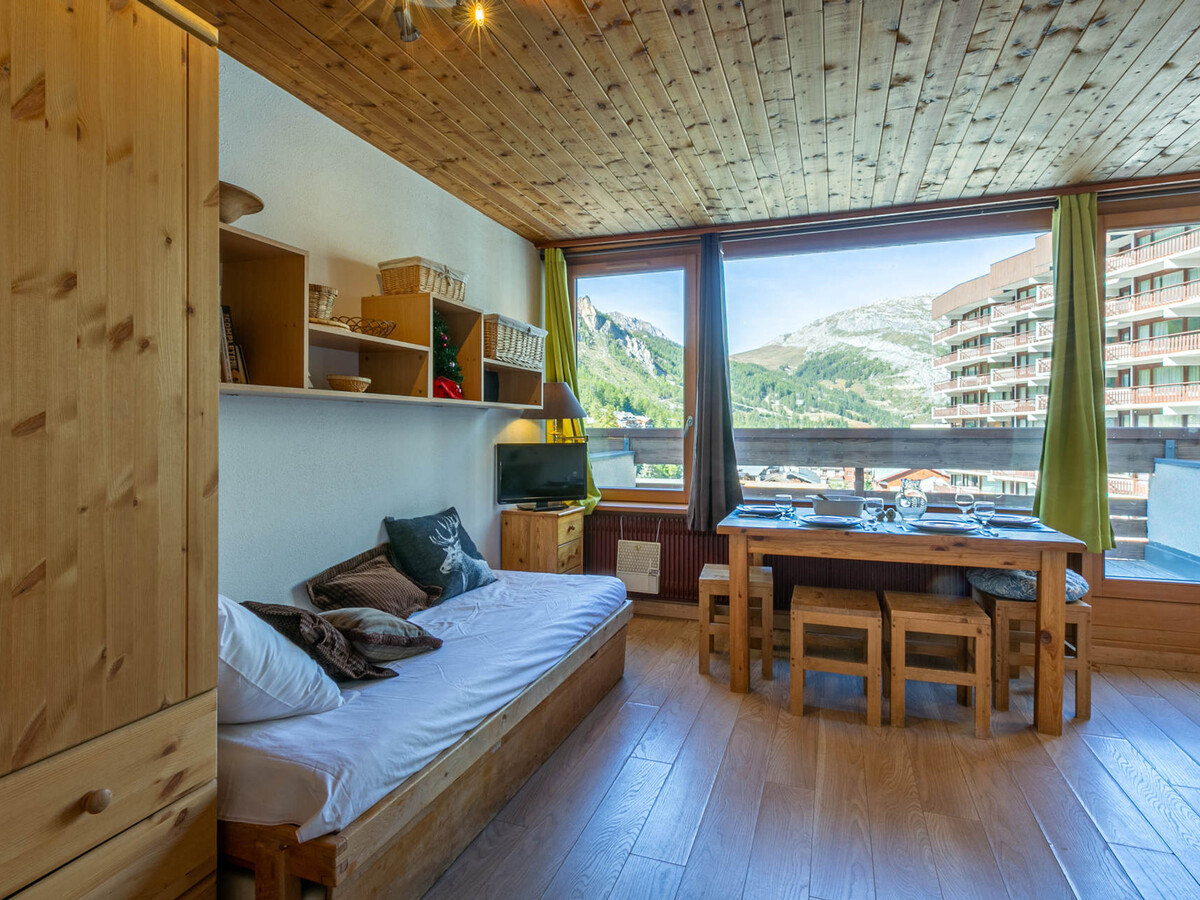 Studio 22m² Val-d'Isère, balcon ouest, jusqu'à 3 pers. - Photo 2