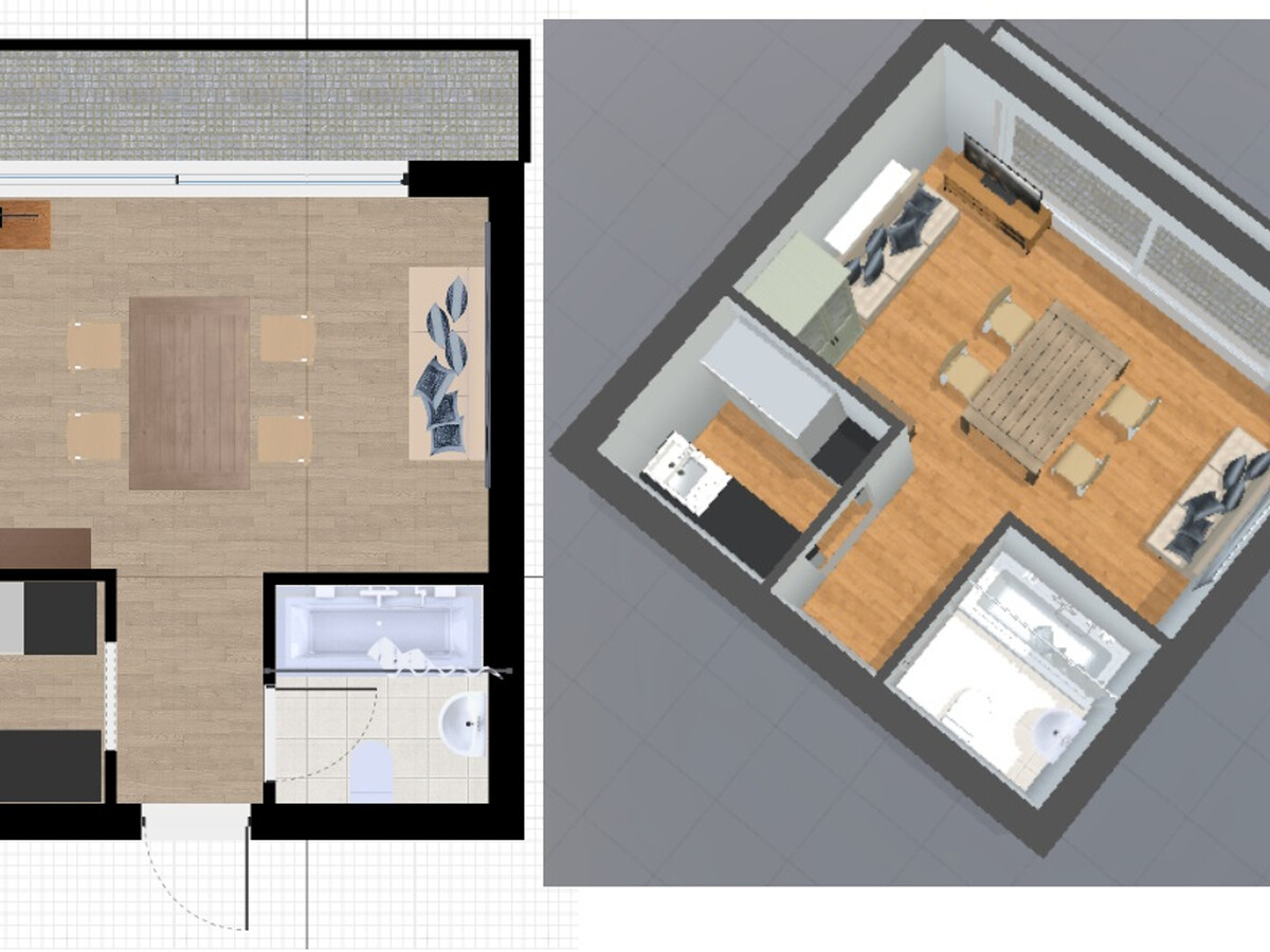 Studio 22m² Val-d'Isère, balcon ouest, jusqu'à 3 pers. - Photo 11