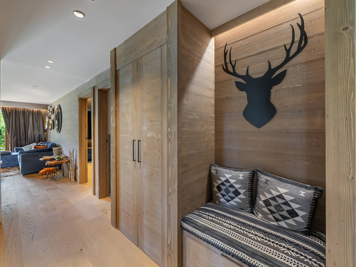 Appartement 3 chambres avec jardin à Megève, animaux acceptés - Photo 6